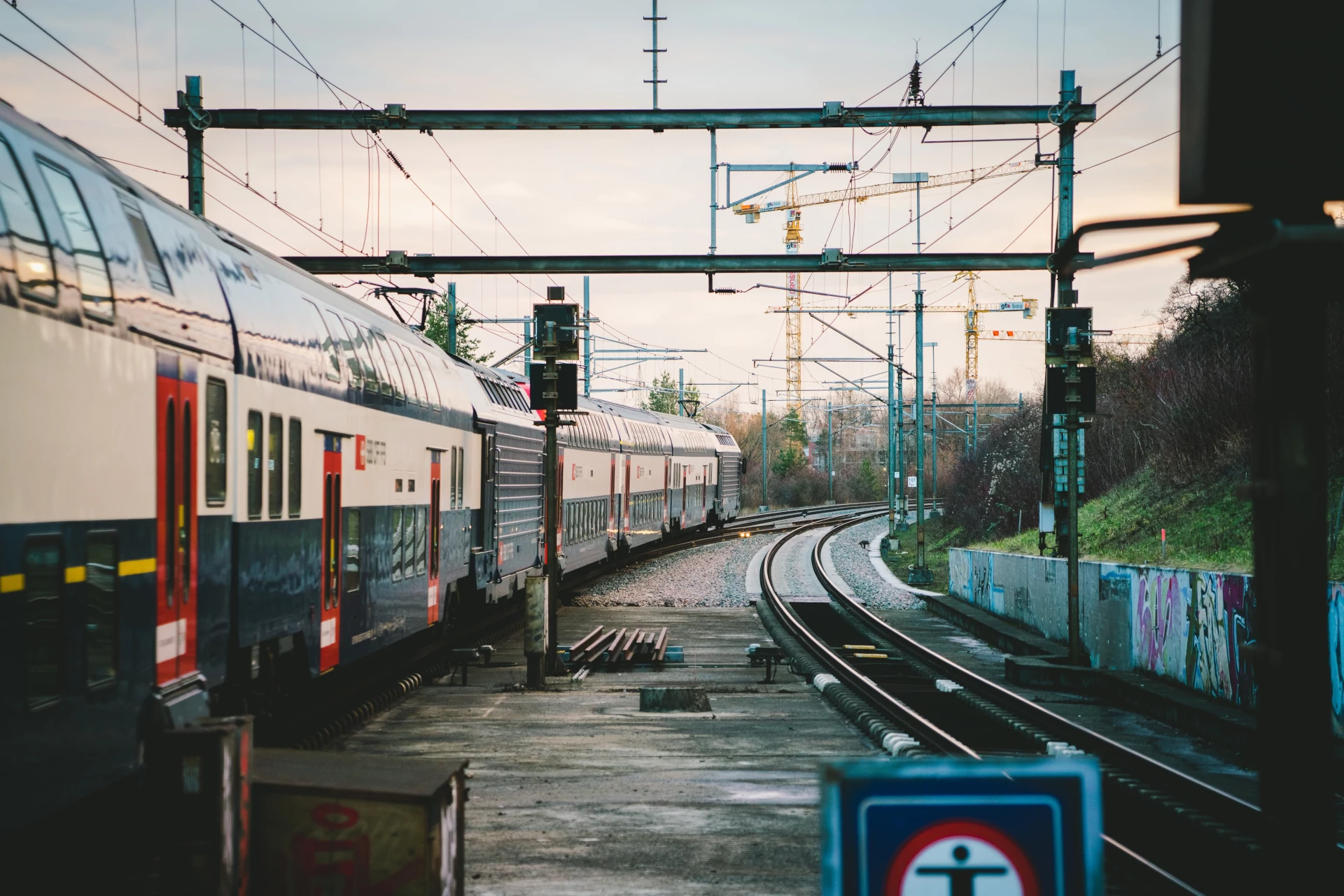 EIn Zug der SBB - Bild von Claudio Schwarz