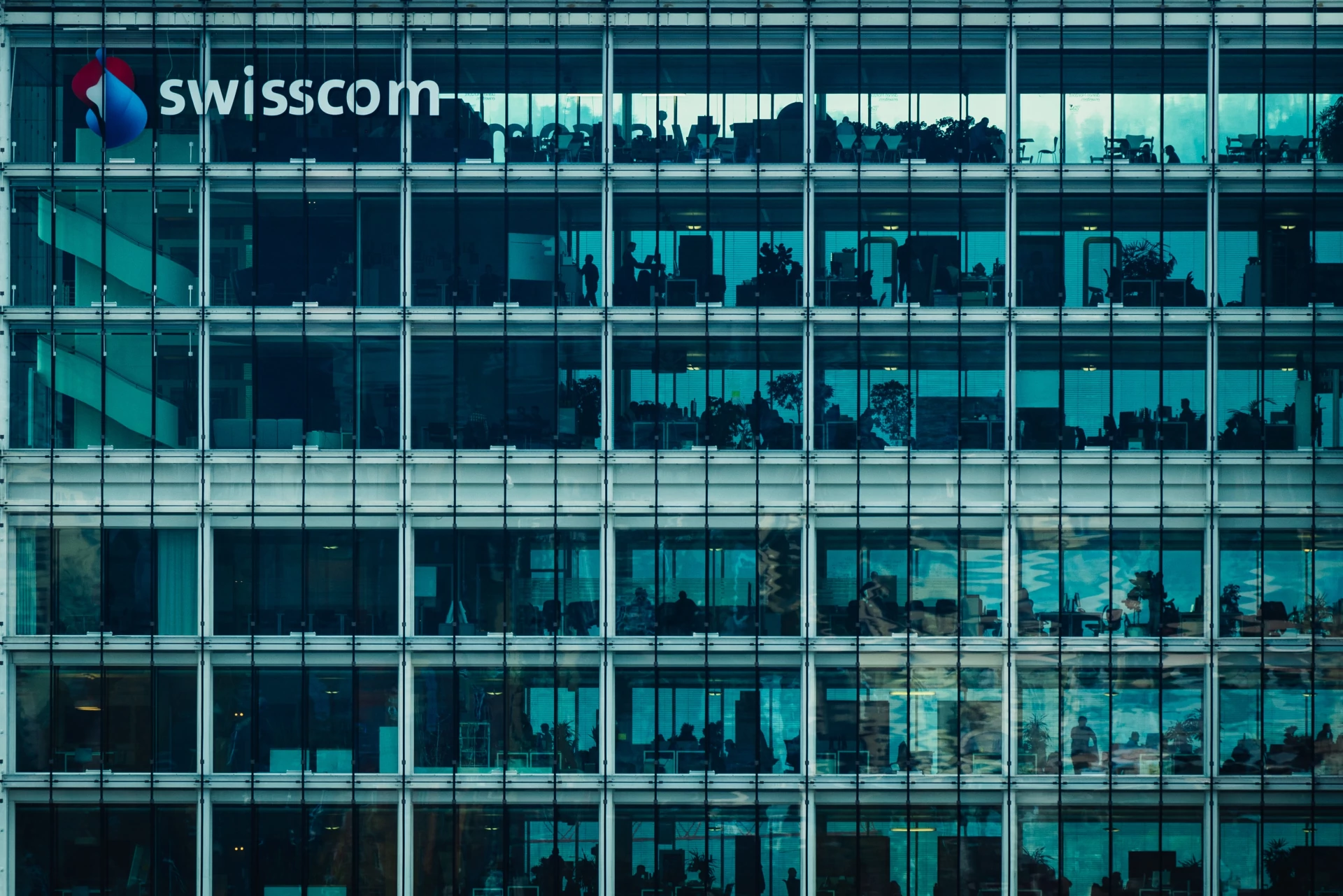 Das Hauptgebäude der Swisscom - Bild von Claudio Schwarz